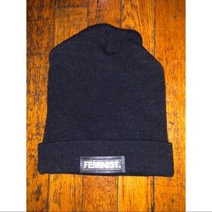 FEMINIST knit beanie